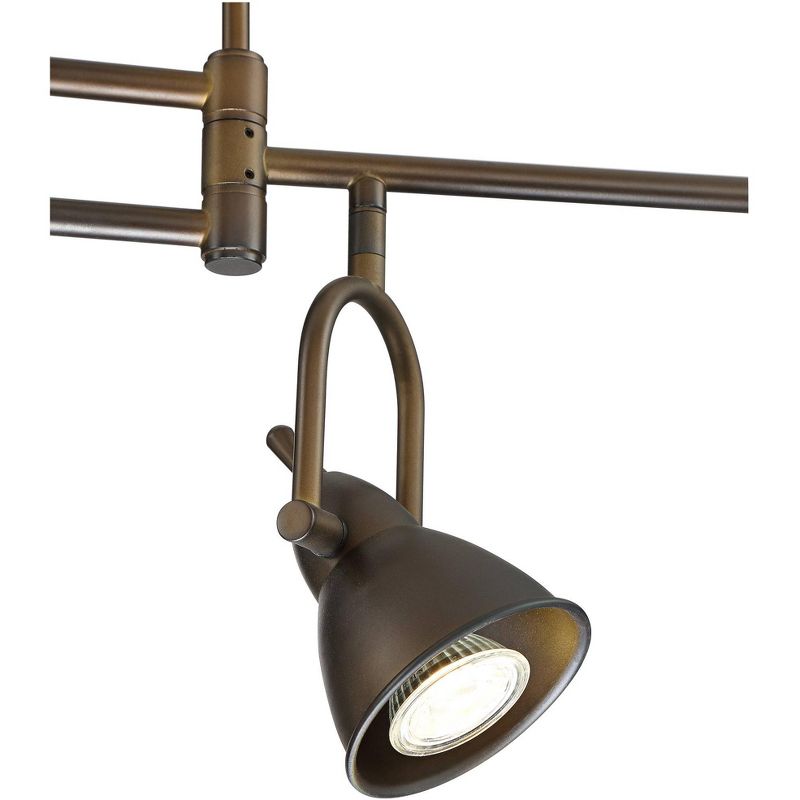 Pro Track Burnham 6-Light Bronze LED Track Fixture
