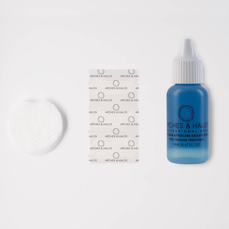 Arches & Halos New Eyebrow & Lip Waxing Kit - 3pc