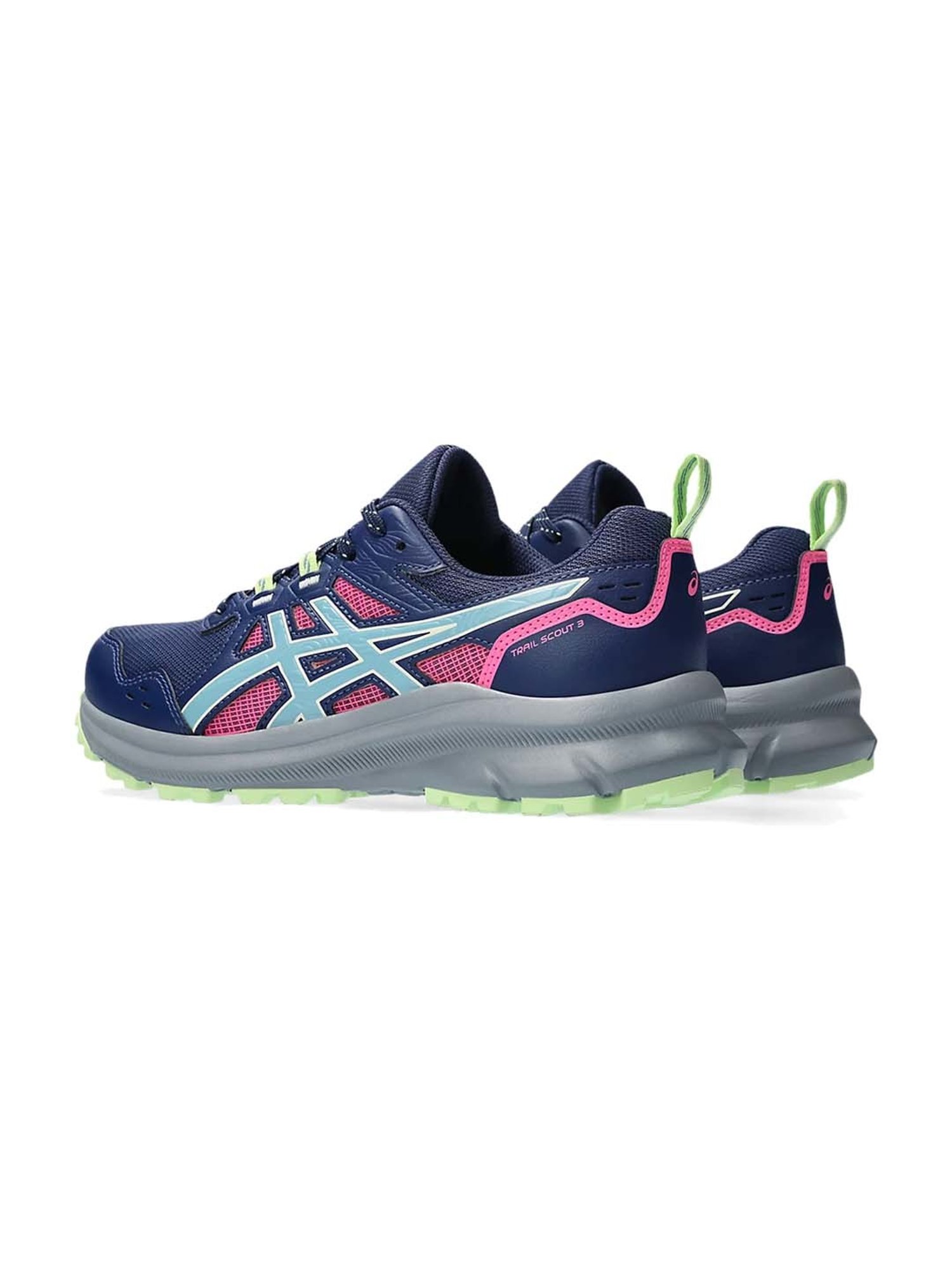 Asics Women's TRAIL SCOUT 3 Ocean Blue Running Shoes