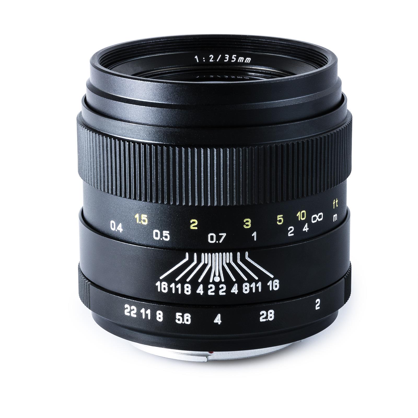 Oshiro 35mm f/2 LD UNC AL Wide Angle Full Frame Prime Lens for Nikon D5, D4S, DF, D4, D3X, D810, D800, D750, D610, D600, D500, D7200, D7100, D5500, D5300, D5200, D3300 and D3200 Digital SLR Cameras