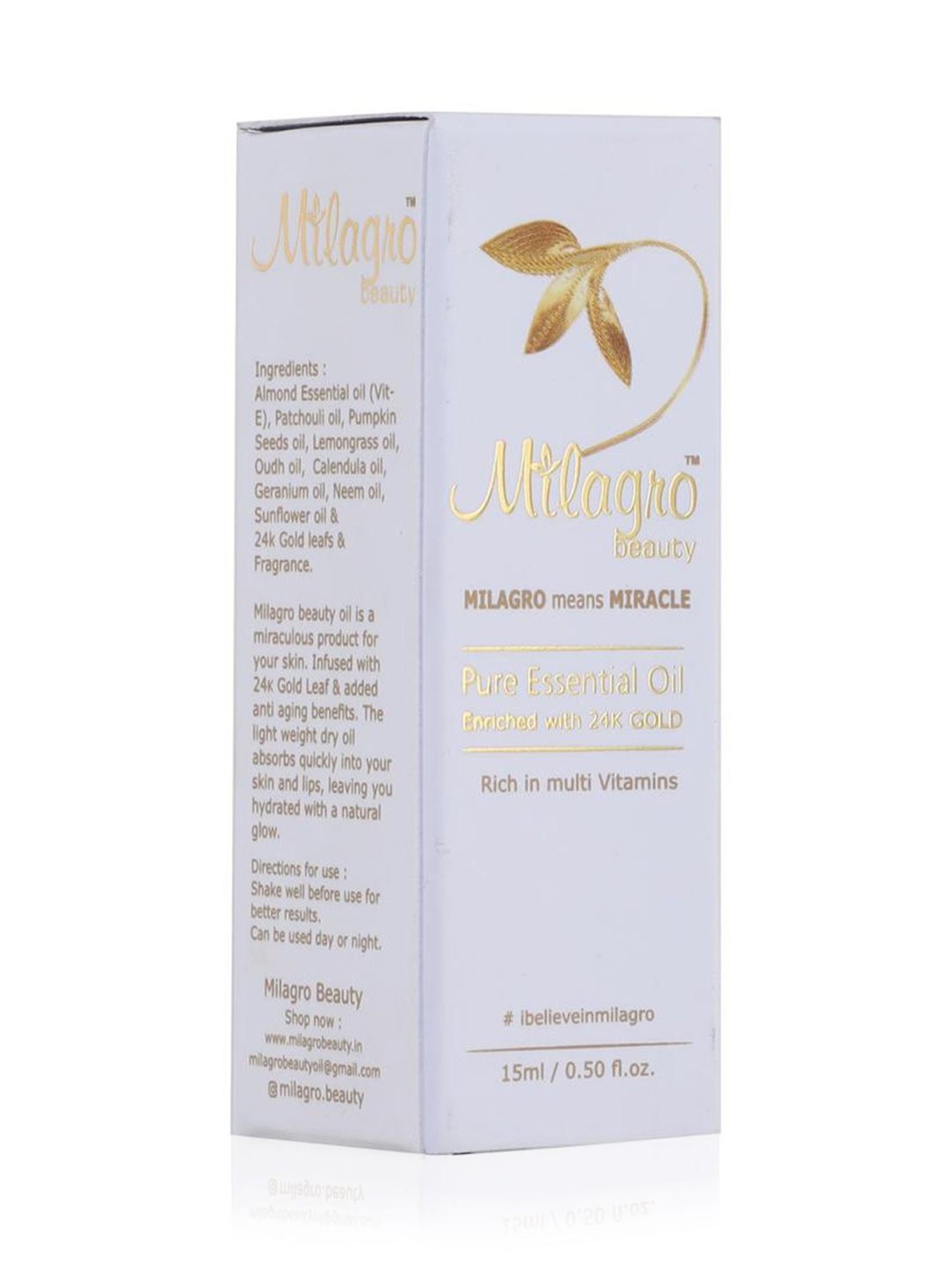 Milagro Beauty Pure Essential Oil - 15 ml
