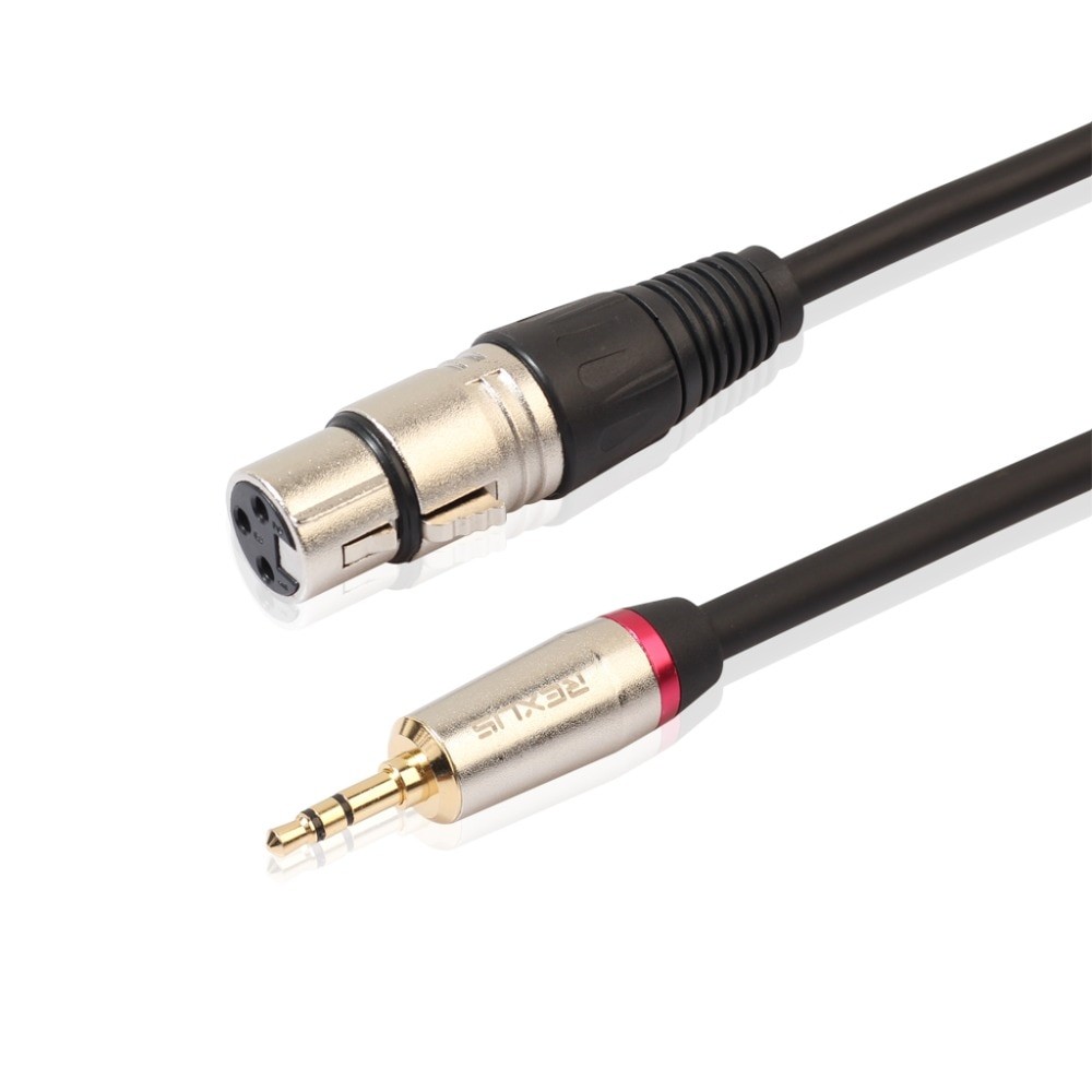 AVLGear CSM4-RAFN-30 | XLR Male to XLR Right Angle Female 30 Feet Mic Cable Blue with Blue Ring