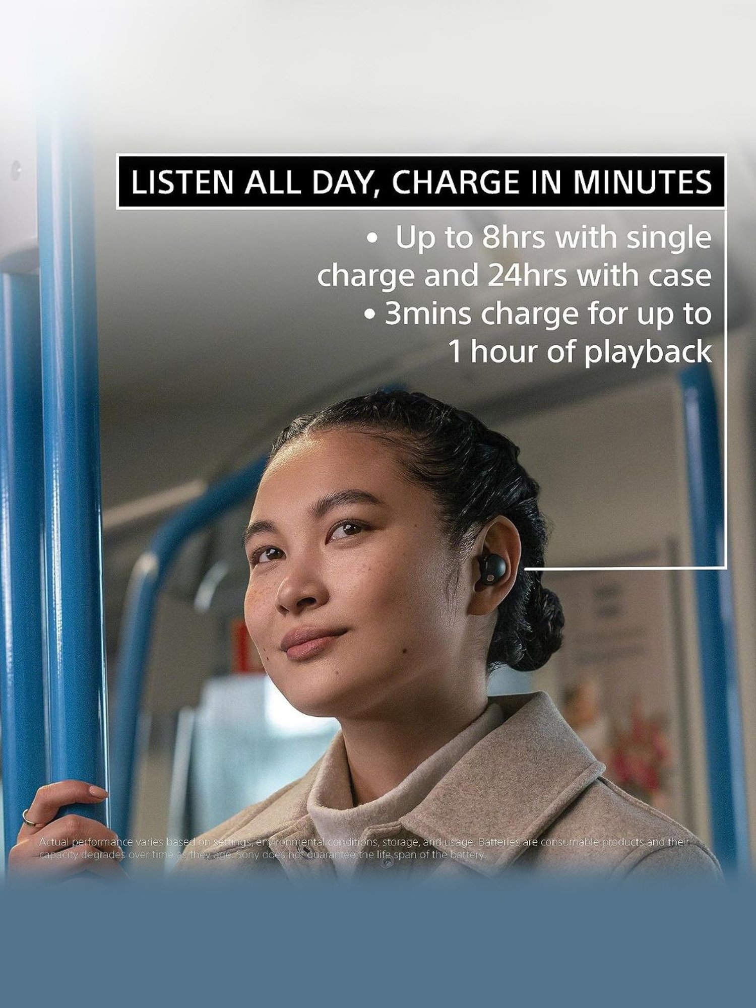 Boat Airdopes Sonik BT Earbuds with 60Hrs Playback & ENx Technology (Thunder Black, True Wireless)