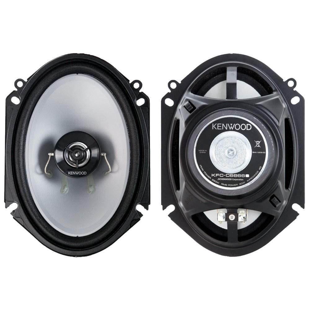 Kenwood KFC-C6866S 6x8 2-Way 250 Watt Car Stereo Speakers - Pair