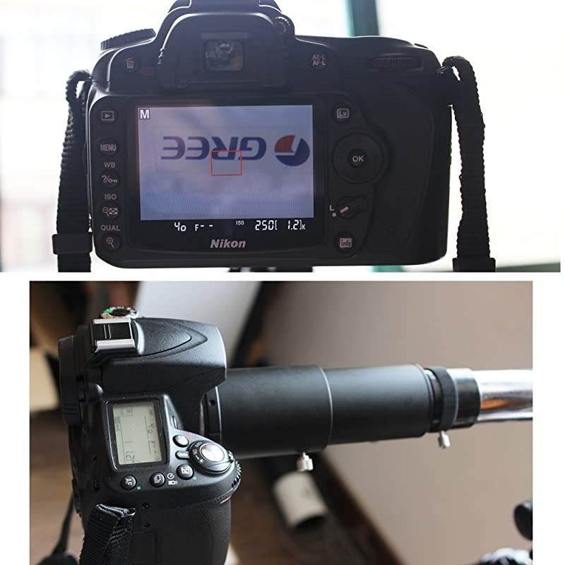 Deluxe Telescope Camera Adapter Kit for Canon EOSRebel DSLR Prime Focus and Variable Projection Eyepiece Photography Fits Standard 125quot Telescopes Accepts 125quot Eyepieces