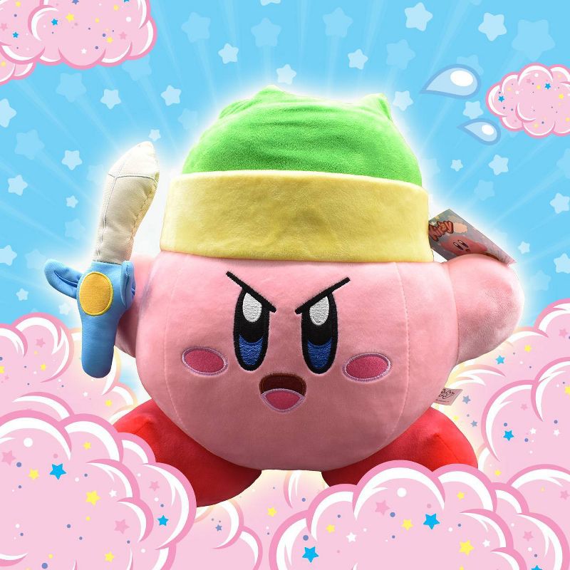 Nintendo 12" Plush Kirby with Sword