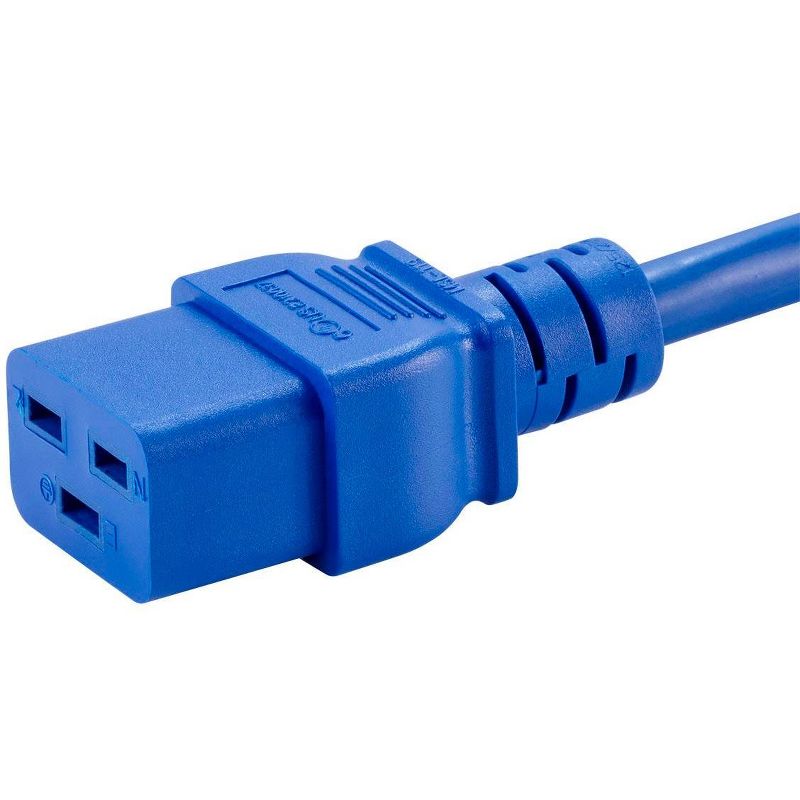 D'Addario Planet Waves IEC to NEMA Plug Power Cable, 10FT 10 ft. Red/Black