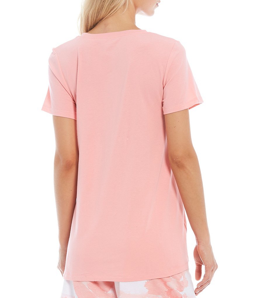 Peanuts Plus Snoopy Print Knit Coordinating Sleep Tee