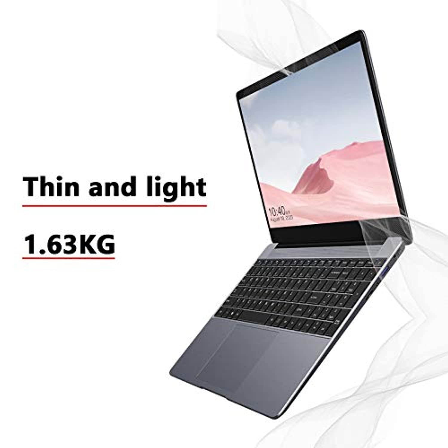 CHUWI HeroBook Plus 15.6 inch Windows 10 Laptop, 1080P Laptop Computer with Intel J4125 and 12GB RAM / 256GB SSD, Support RJ45 Gigabit Ethernet, BT5.1, Dual WiFi