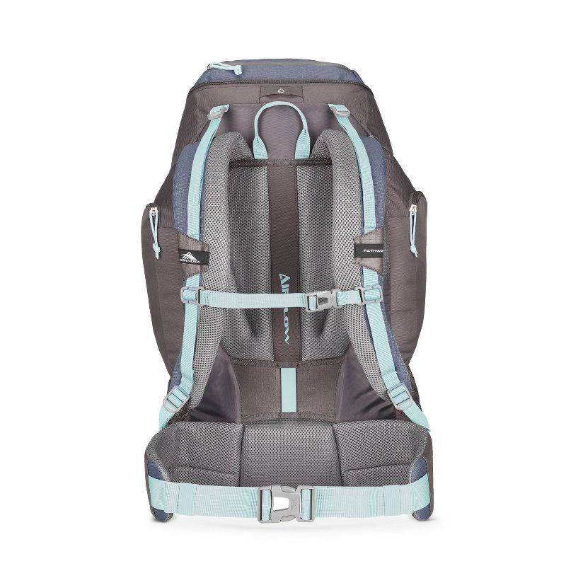 High Sierra Pathway 50L Mercury Haze Sports Bag - Blue/Gray