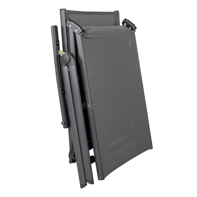 Textilene Single Patio Chaise - NUU GARDEN