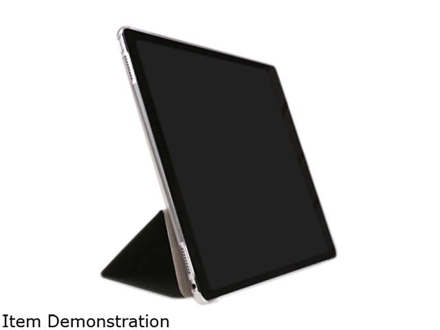 PureGear Black Apple iPad Pro 12.9 Puregear Folio Case - Clear / Black 61522PG