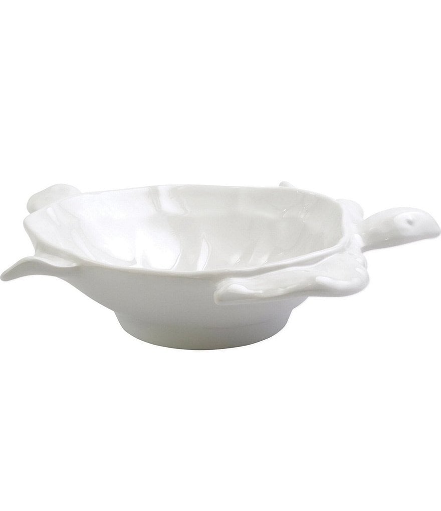 VIETRI Melamine Incanto Mare White Serving Bowl