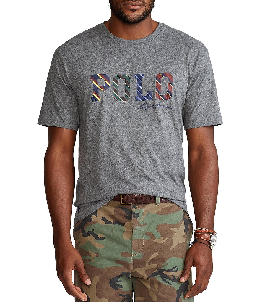 Caribbean Big & Tall Screen Print Short-Sleeve Tee