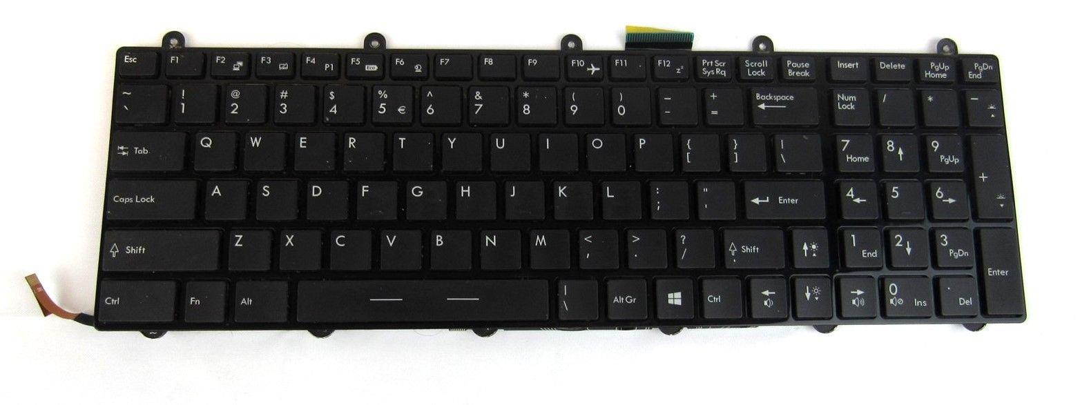 Original MSI GE70 0NC GE70 0ND Series Keyboard BLUE Backlit US V139922DK1