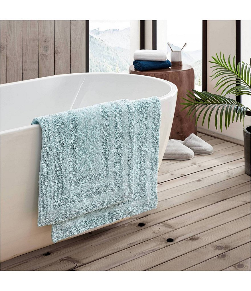 Eddie Bauer Logan Tufted Cotton 2-Piece Bath Rug Set