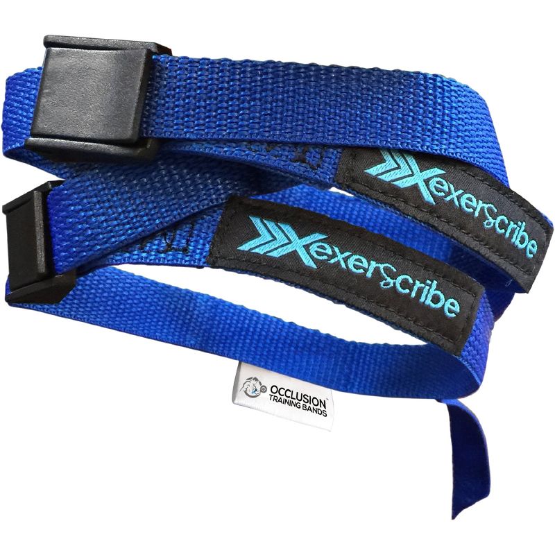 BFR Bands Classic Blood Flow Restriction Occlusion Training Bands - Blue