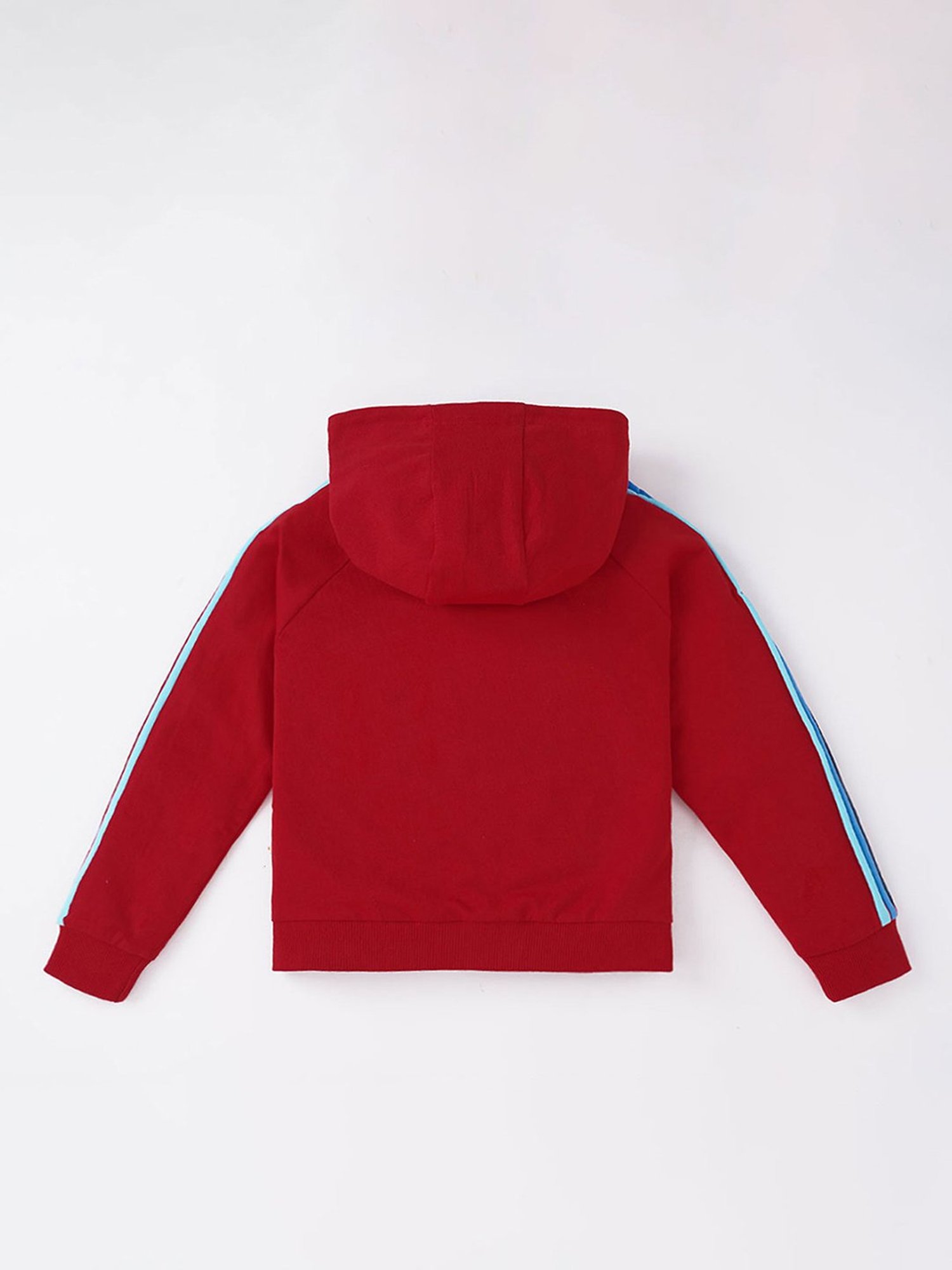 Allen Solly Junior Navy & Green Color Block Full Sleeves Jacket