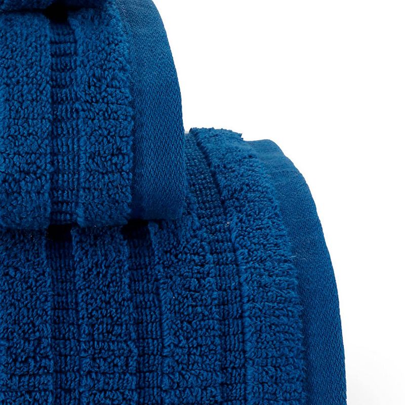 3pc Preston Solid Towel Set Navy - Eddie Bauer