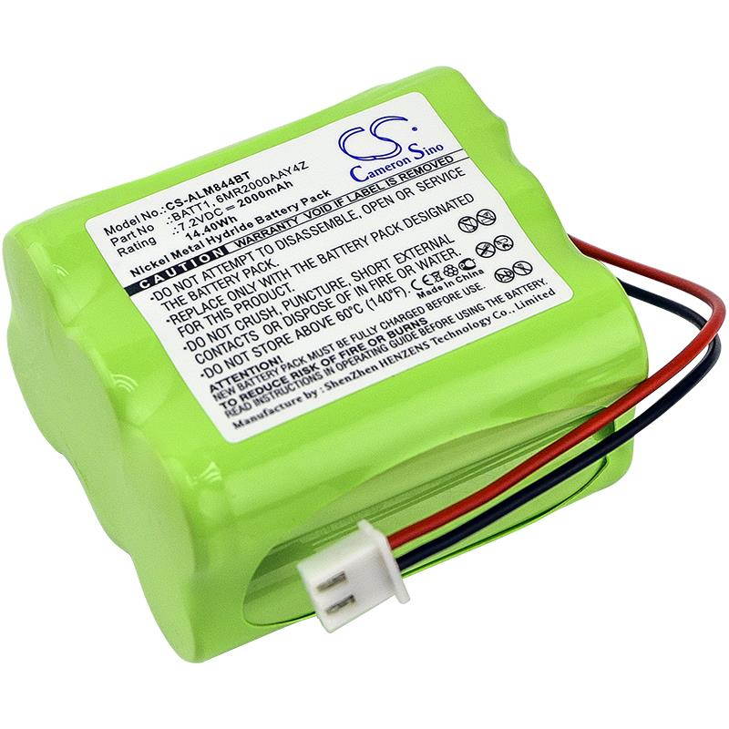 2000mAh 228844, 6MR2000AAY4Z, BATT1, BATT2X Battery for 2GIG Go Control Panels