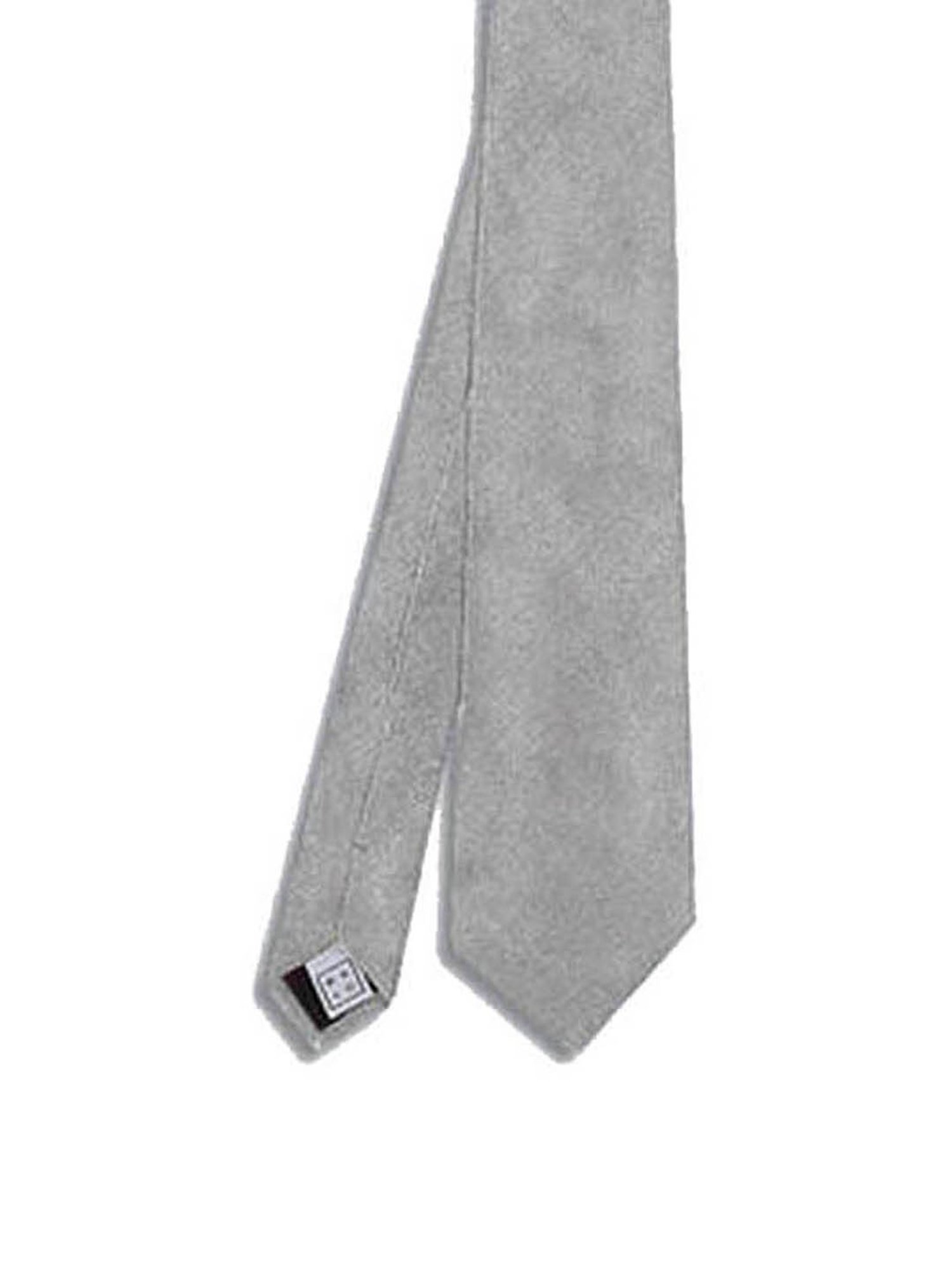 CHOKORE Grey Solid Necktie