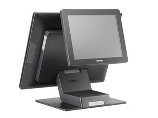 POSIFLEX CUSTOMER DISPLAY SECONDARY LCD DISPLAY 97 REAR MOUNT BLACK FOR RT2015 SERIES