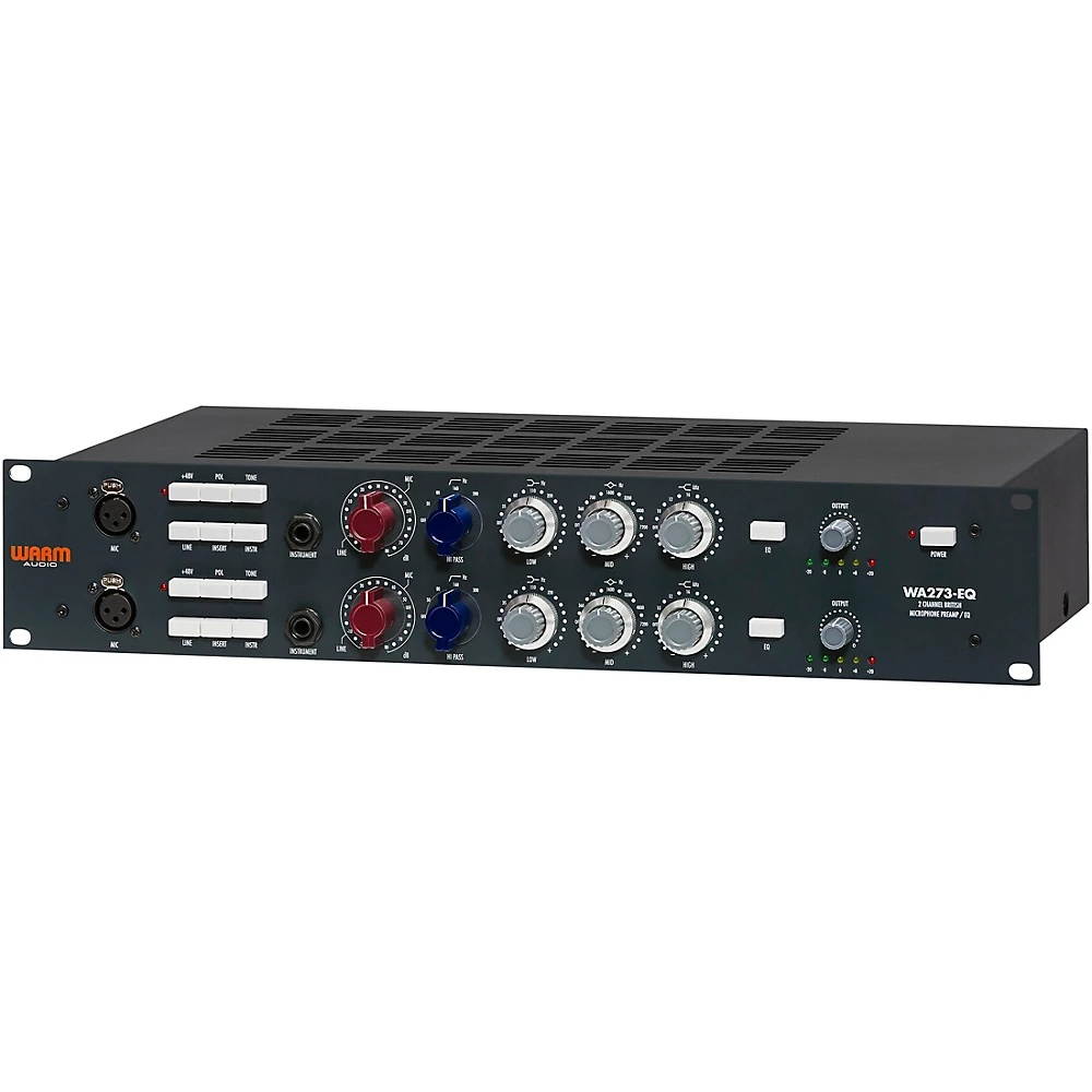 Warm Audio WA273-EQ Dual-Channel Microphone Preamplifier and Equalizer #WA273EQ