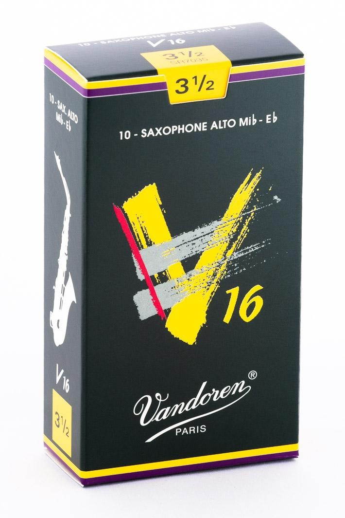 Vandoren 10 Alto Saxophone V16 #3.5 Reeds