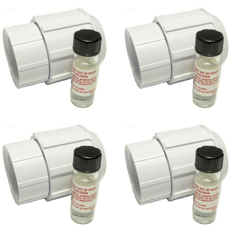 4) Pentair R191296 Rainbow Telepole 806 EZ Lock Replacement Cams Aluminum Pole