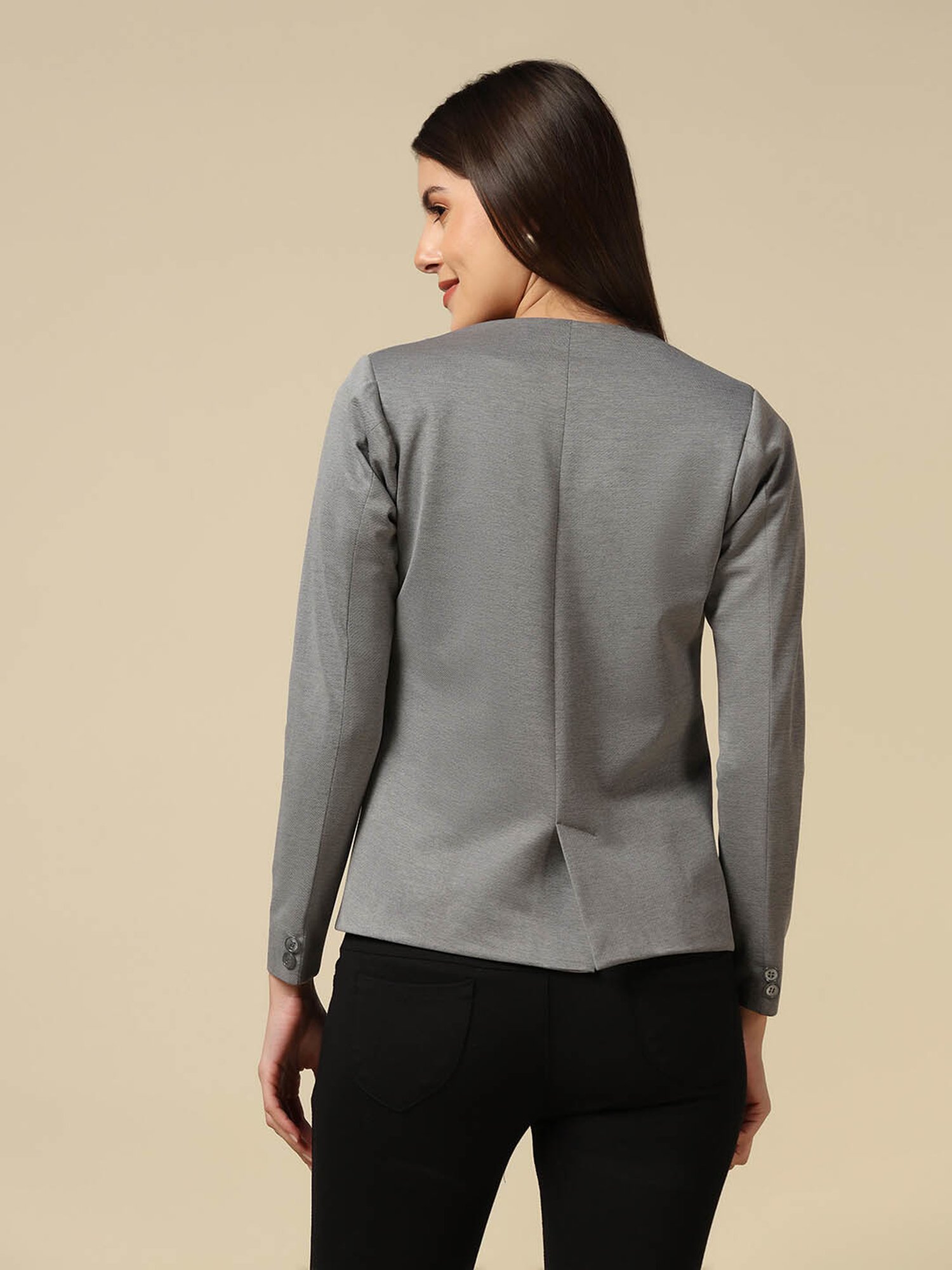 TAHVO Grey Blazer