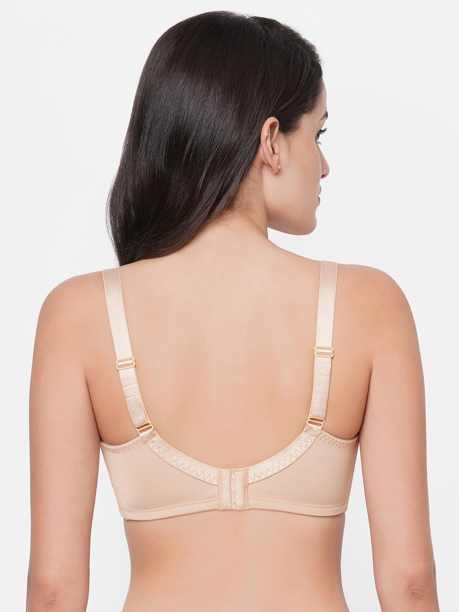 Wacoal Beige Lace Full Coverage Non-Wired Everyday Bra - Pack of 2