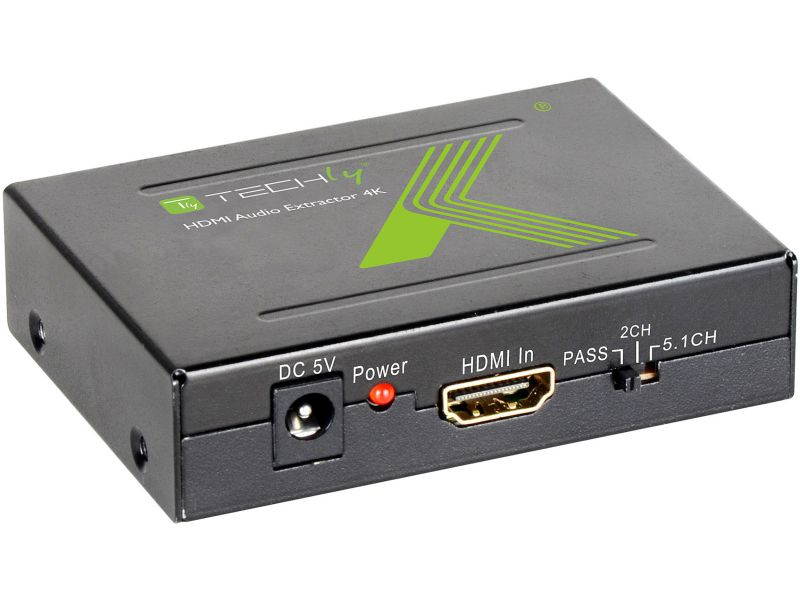 Techly IDATA HDMI-EA Audio Extractor HDMI SPDIF + RCA R/L