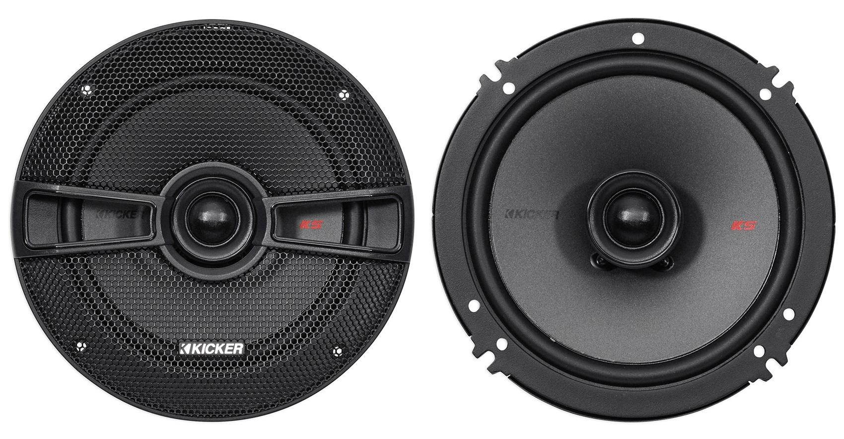 Kicker 44KSC6504 6-1/2" KS 2-Way Coaxial Speaker System