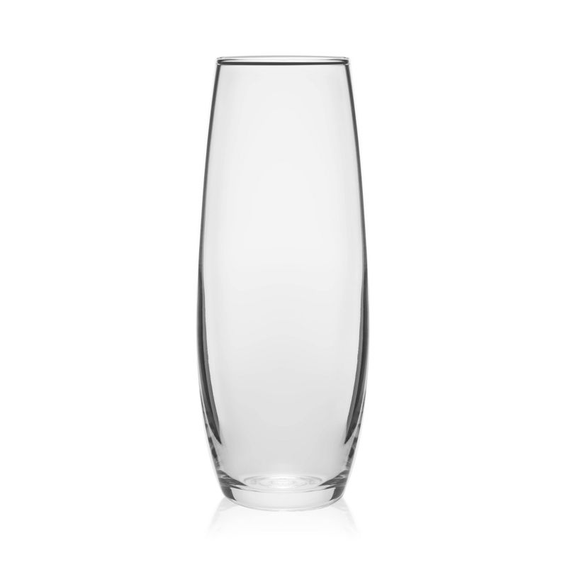 Libbey Stemless Flute Glasses 9.6oz - Set of 6