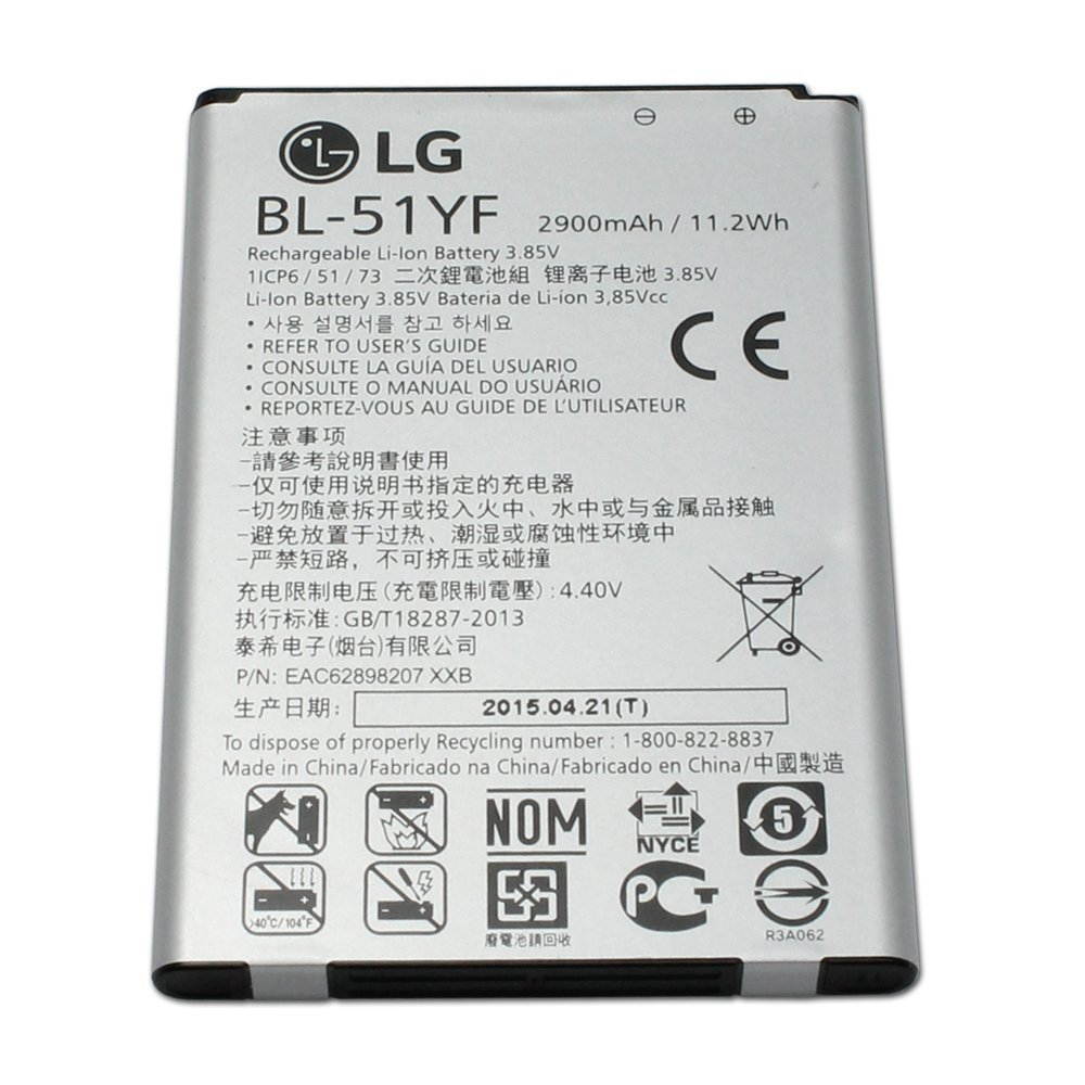 NEW 3000mAh BL-51YF Battery Genuine LG G4 G 4 H810 H811 LS991 VS986 US991 Stylo