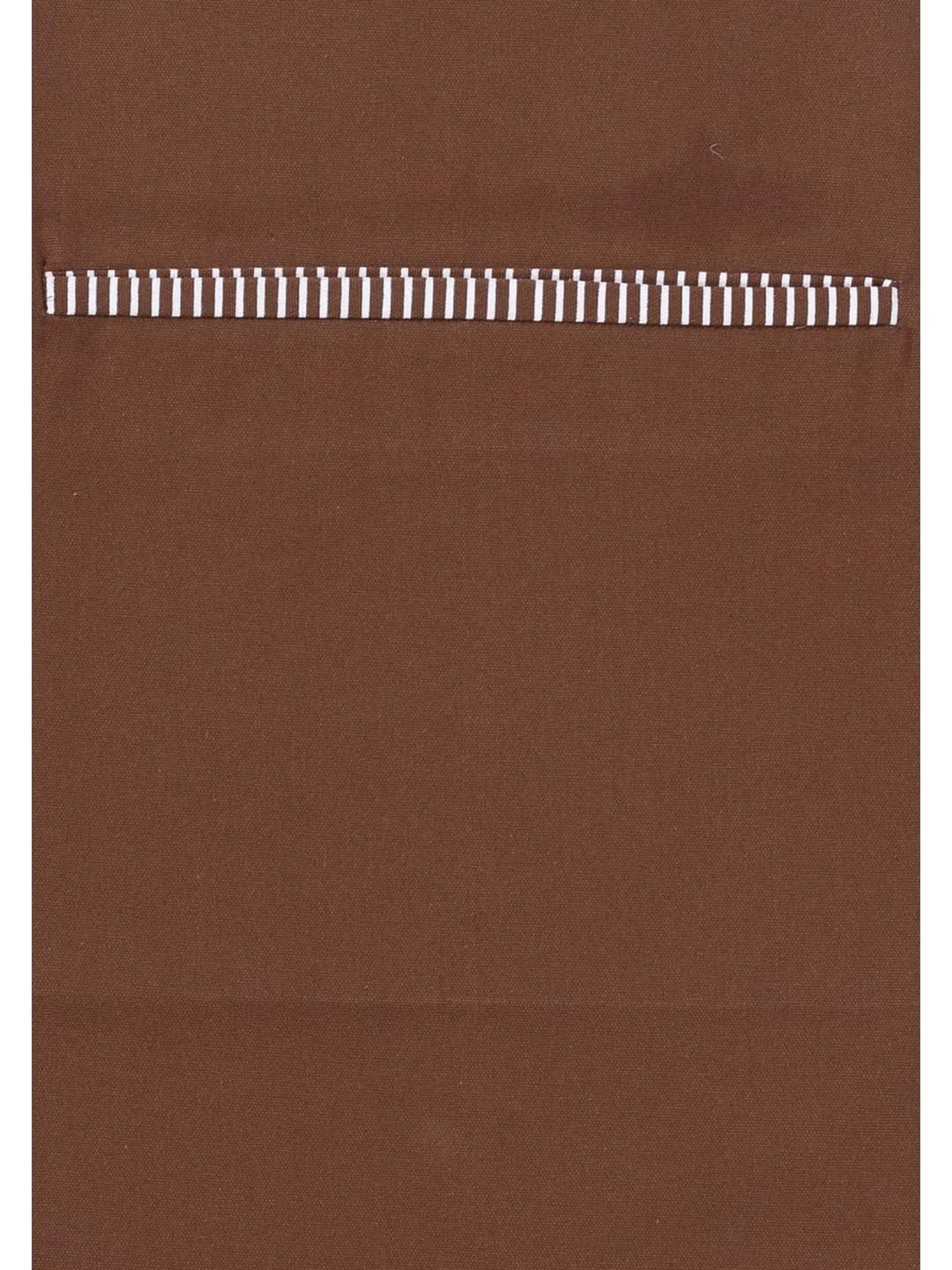 Maspar Brown 100% Cotton 225 GSM Apron - Single Piece