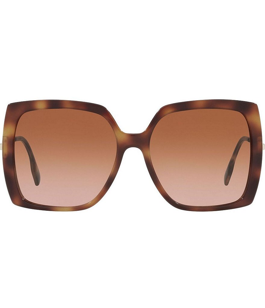 Burberry Ladies Square Gradient Sunglasses