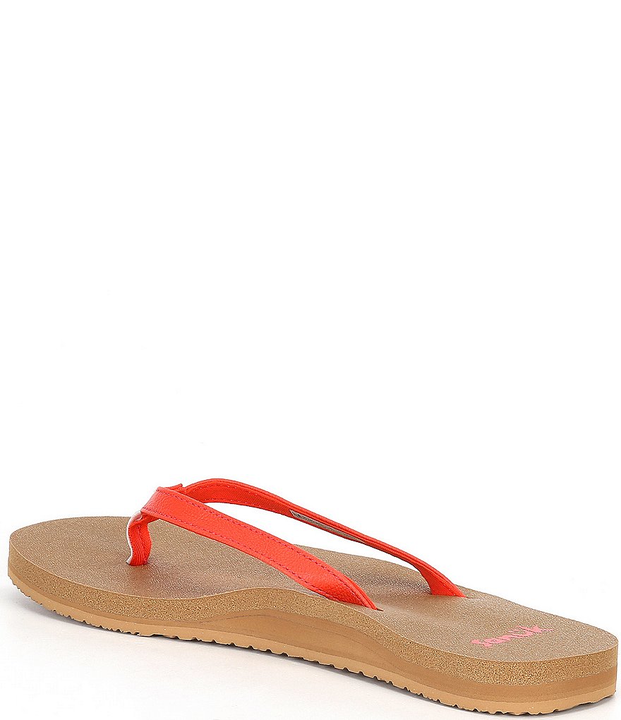Sanuk Women's Yoga Joy Thin Strap Flip Flops