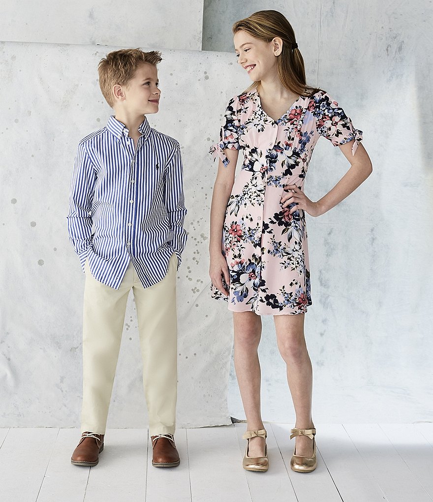 Class Club Big Boys 8-20 Modern-Fit Comfort Stretch Synthetic Pants