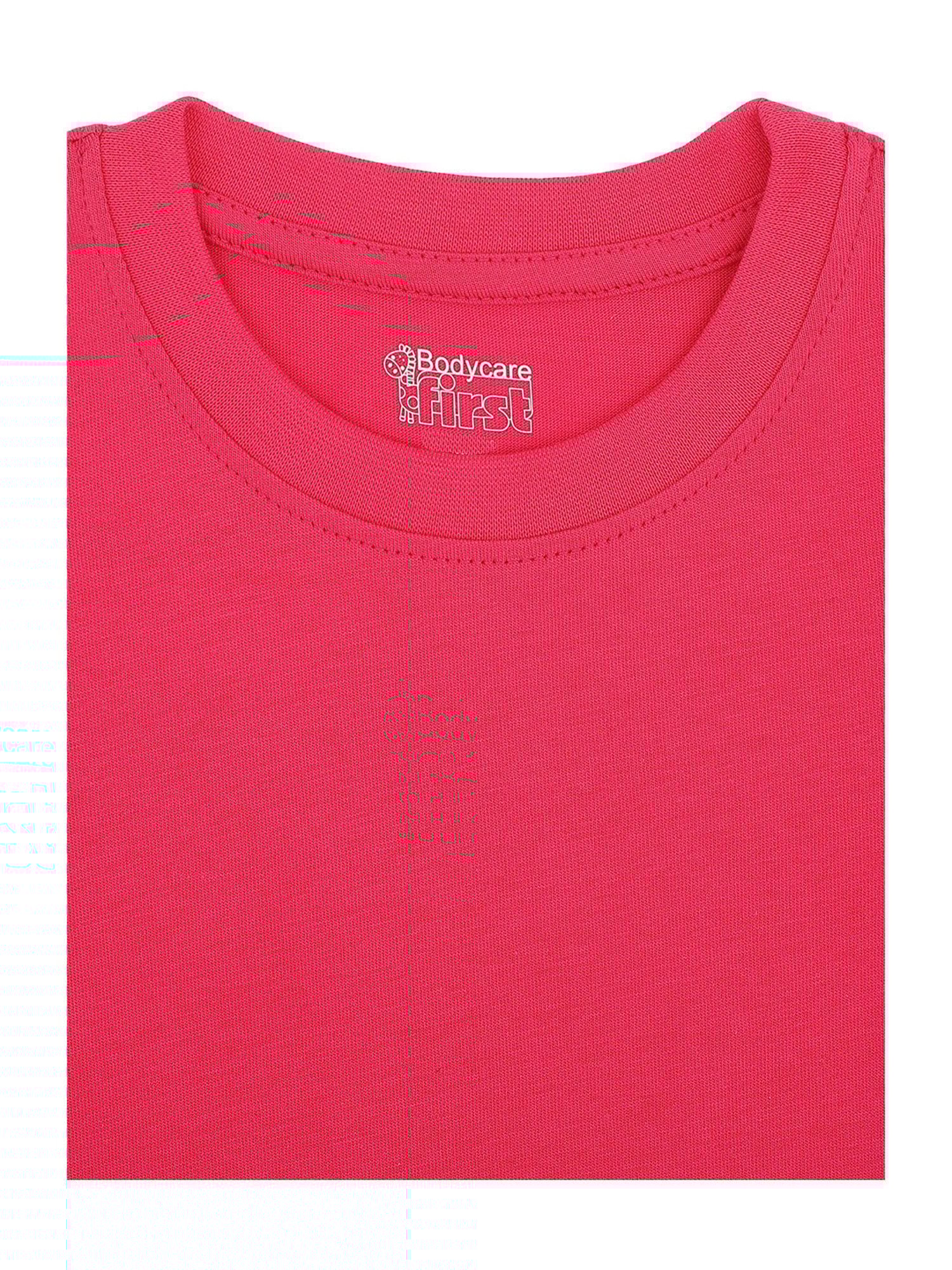 Bodycare Kids Pink Solid T-Shirt