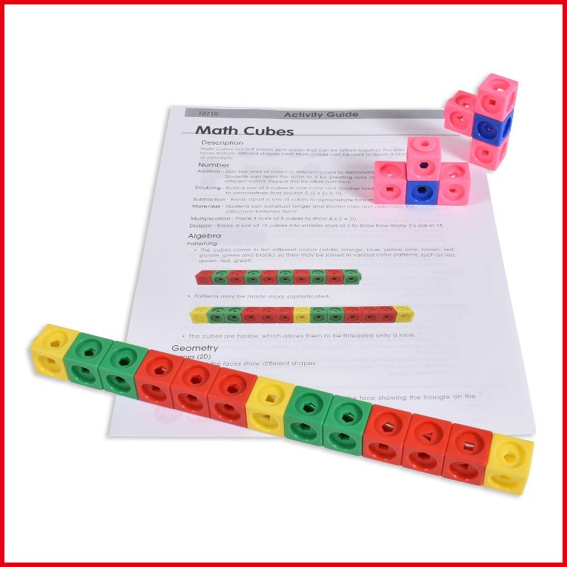 Edx Education Math Cubes - Set of 100