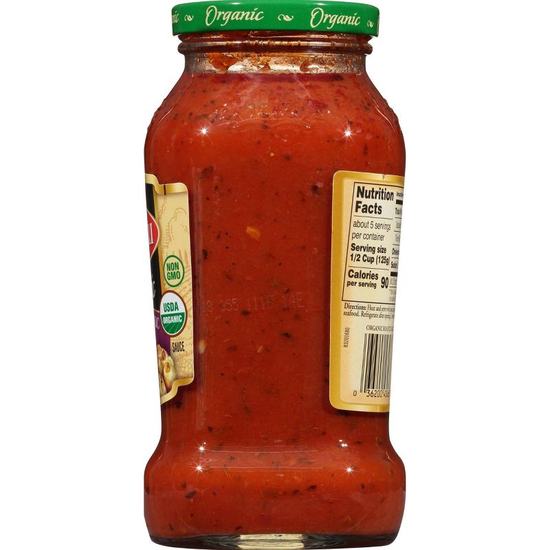 Bertolli Organic Fire Roasted Garlic Marinara Pasta Sauce - 24oz