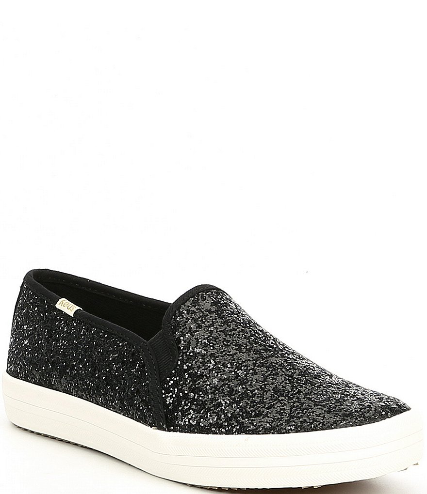 Keds Keds x kate spade new york Double Decker Glitter Platform Sneakers