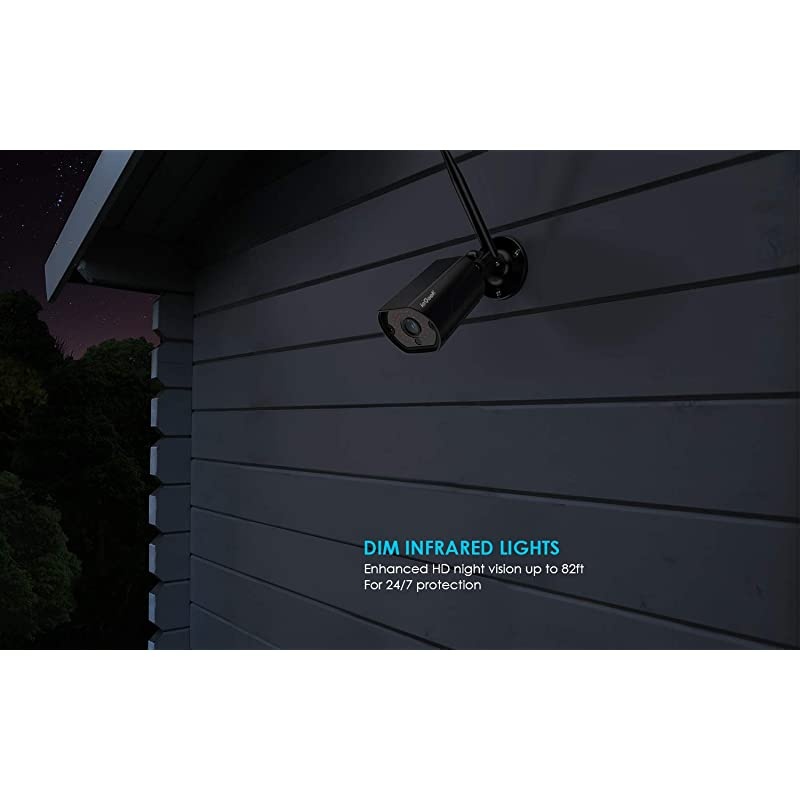 Security Camera Wireless WiFi Home IP Surveillance Camera with IP66 Waterproof 1080P 30m IR Night Vision TwoWay Audio Remote ViewiOS Android PC