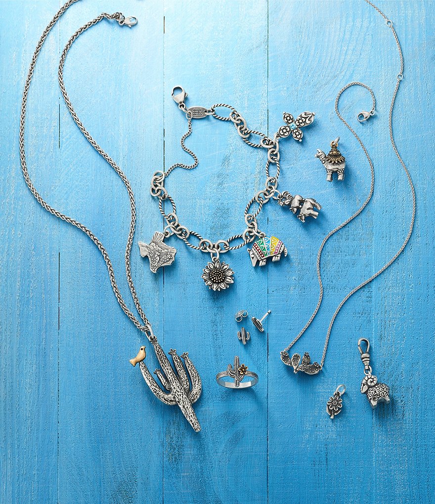 James Avery Tia Embellished Heart Charm