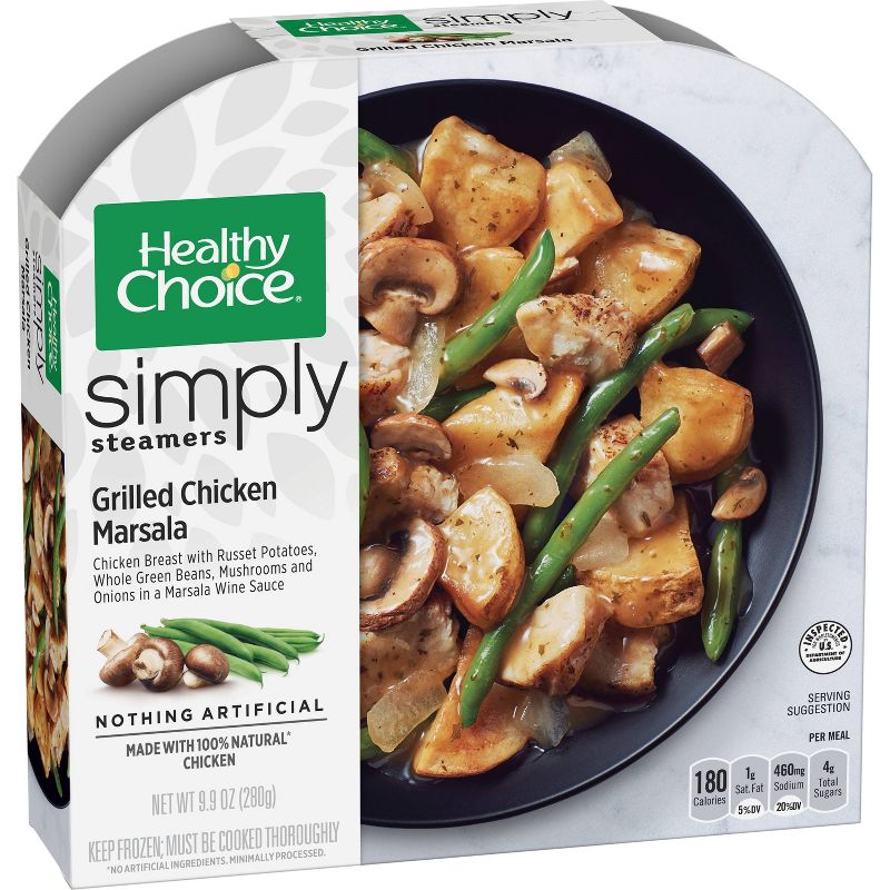 Healthy Choice Café Steamers Frozen Grilled Chicken Marsala with Mushrooms - 9.9oz