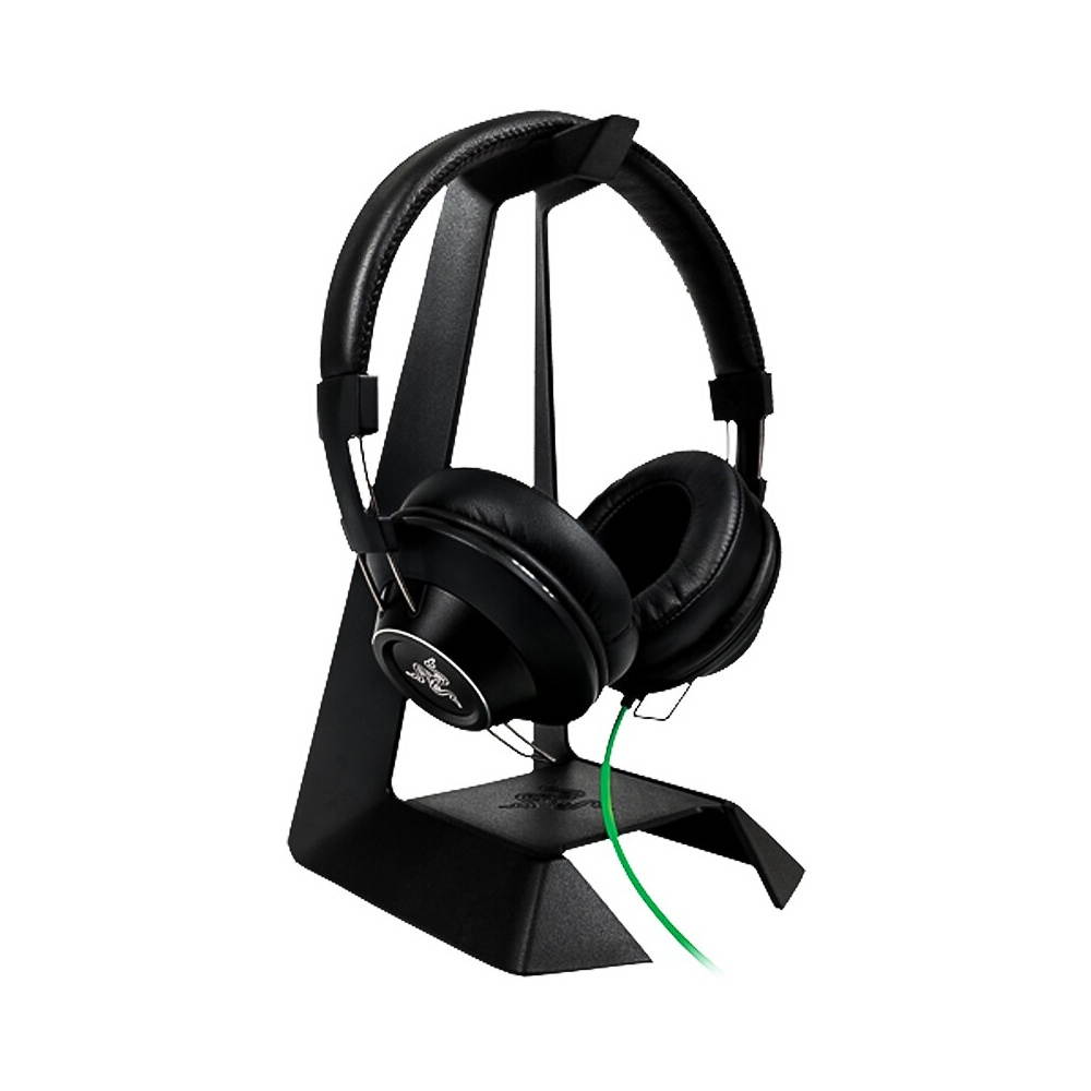 Razer Headset Stand Headphone Support Holder Aluminum Supporting Base Non-Slip Rubber Base for Gaming Headsets Black