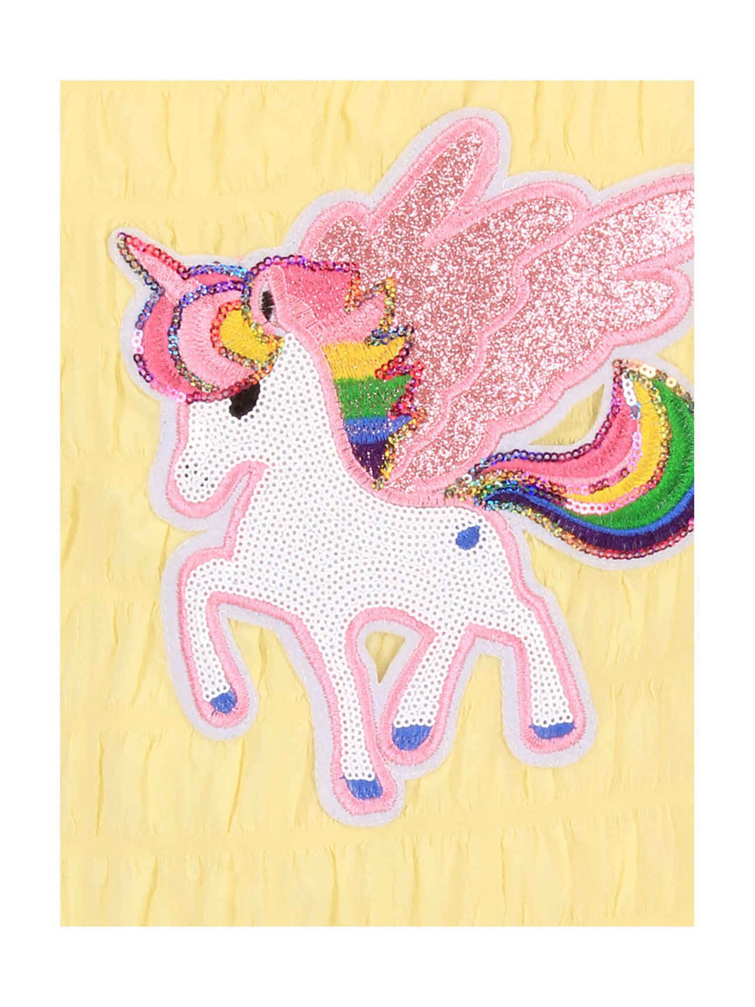 Cutecumber Kids Yellow Embellished Dress