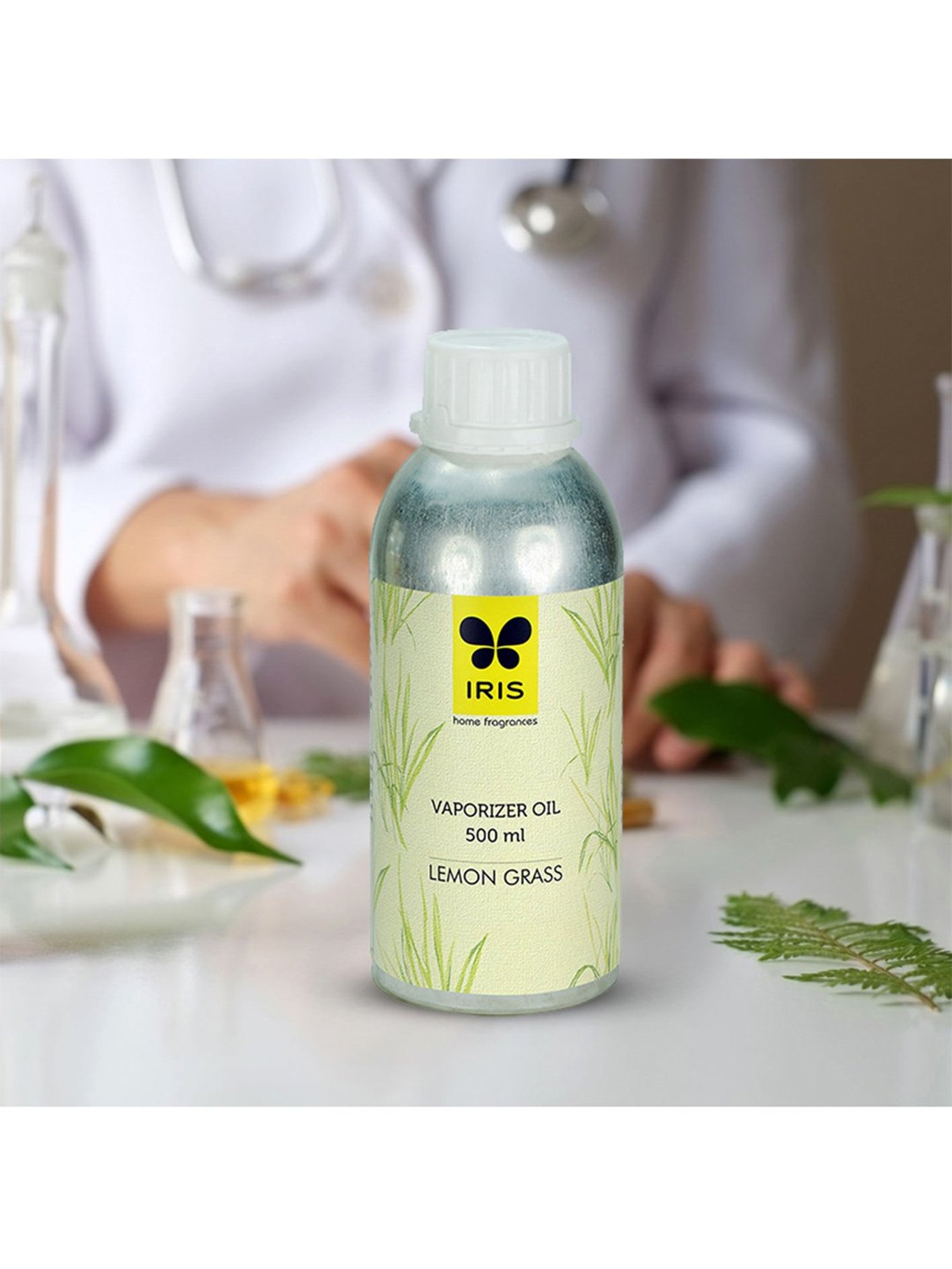 IRIS Green Lemongrass Concentrate Vaporizer Oil - 500 ml