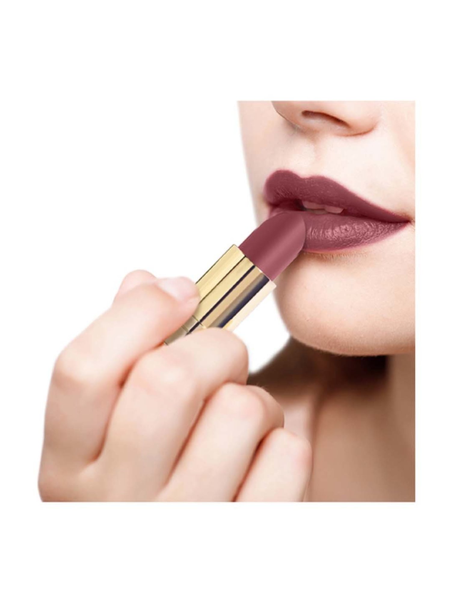 MyGlamm Lit Satin Matte Lipstick Wild Wild Country - 4.5 gm